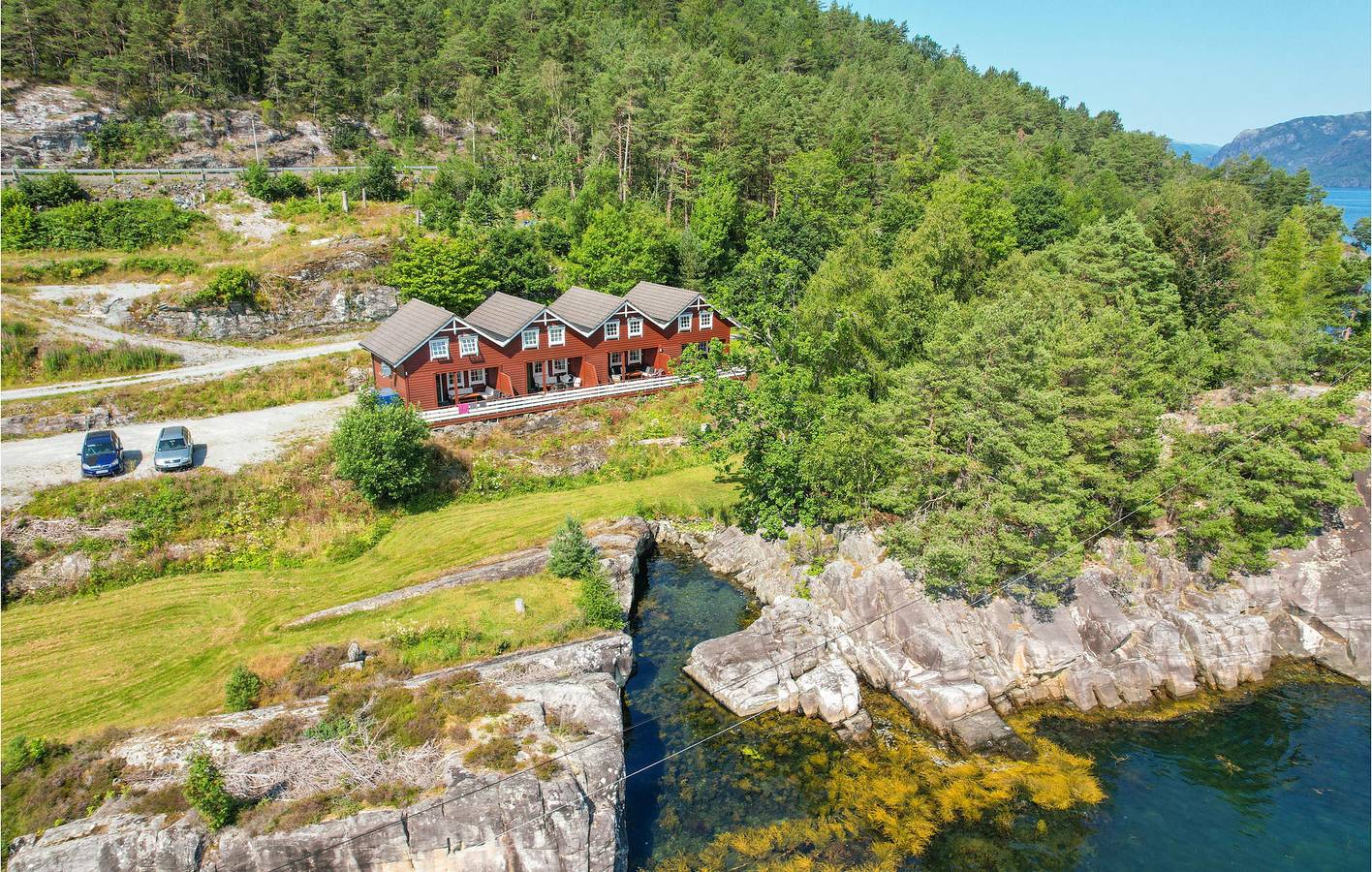 Ferienhaus für 8 Personen mit Terrasse in Hardangerfjord