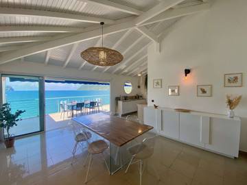 Gîte pour 6 personnes, avec terrasse à Le Diamant