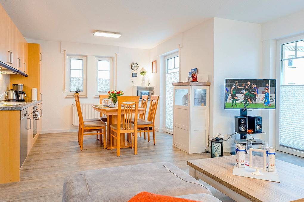 Ganze Ferienwohnung, D 067.1402 - Haus Boddenkieker 6, Fewo Nr. 2 in Zingst, Fischland - Darß - Zingst