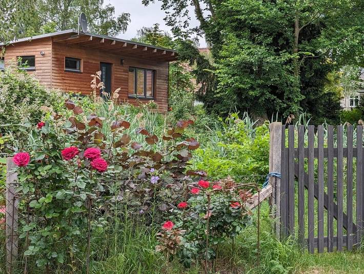 Ferienwohnung für 2 Personen, mit Terrasse und Garten sowie Sauna und Ausblick in Königs Wusterhausen