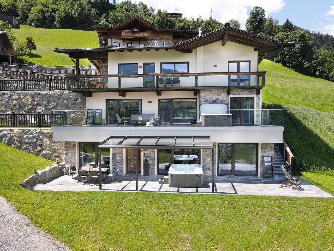 Ganze Ferienwohnung, Deluxe Suite Goldreh in Tuxer Alpen, Kaltenbach