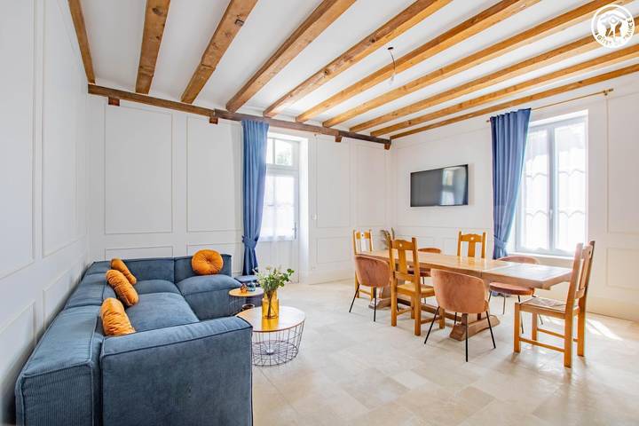 Gîte für 8 Personen, mit Garten und Terrasse sowie Pool in Burgund - 3
