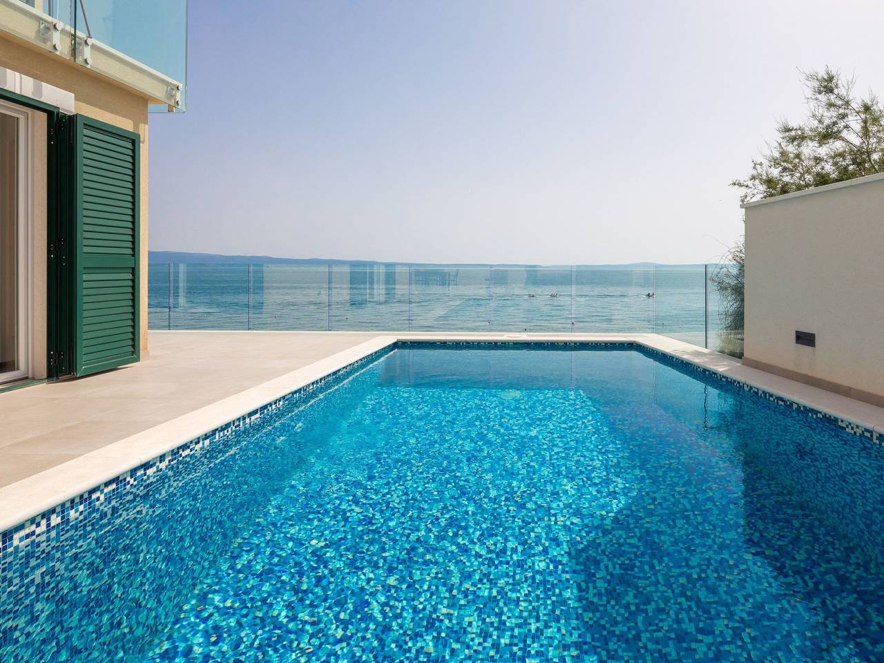 Epetium Beach Villa in Stobrec, Split-Dalmatien