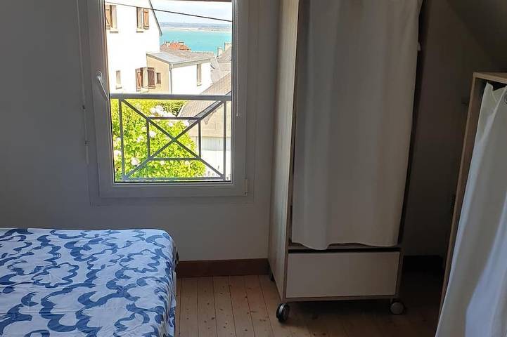 Vue Mer. Maison rénovée avec jardin clos (4/5 personnes) Pres De La Grande Plage in Saint-Cast-le-Guildo, Région de Dinan