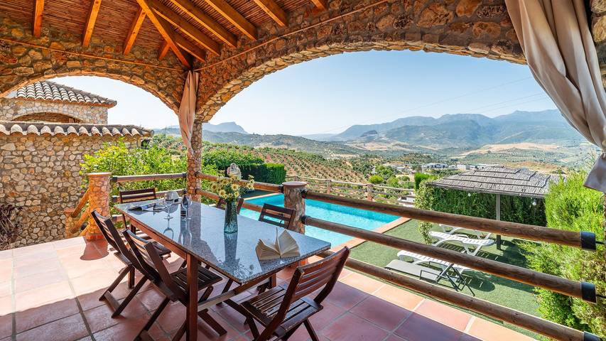 Casa rural para 14 personas, con Balcón/Terraza y Piscina en Coripe - 4