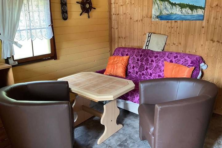 Bungalow für 3 Personen, mit Terrasse, mit Haustier