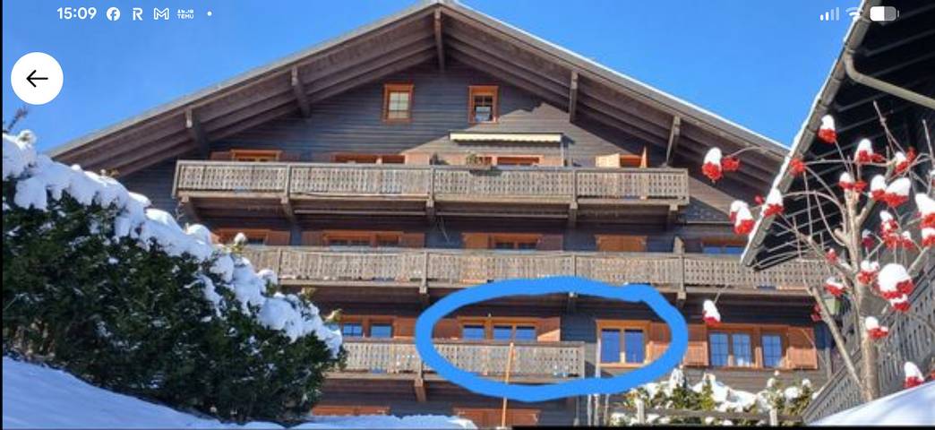 Appartement de vacances pour 4 personnes, avec Balcon