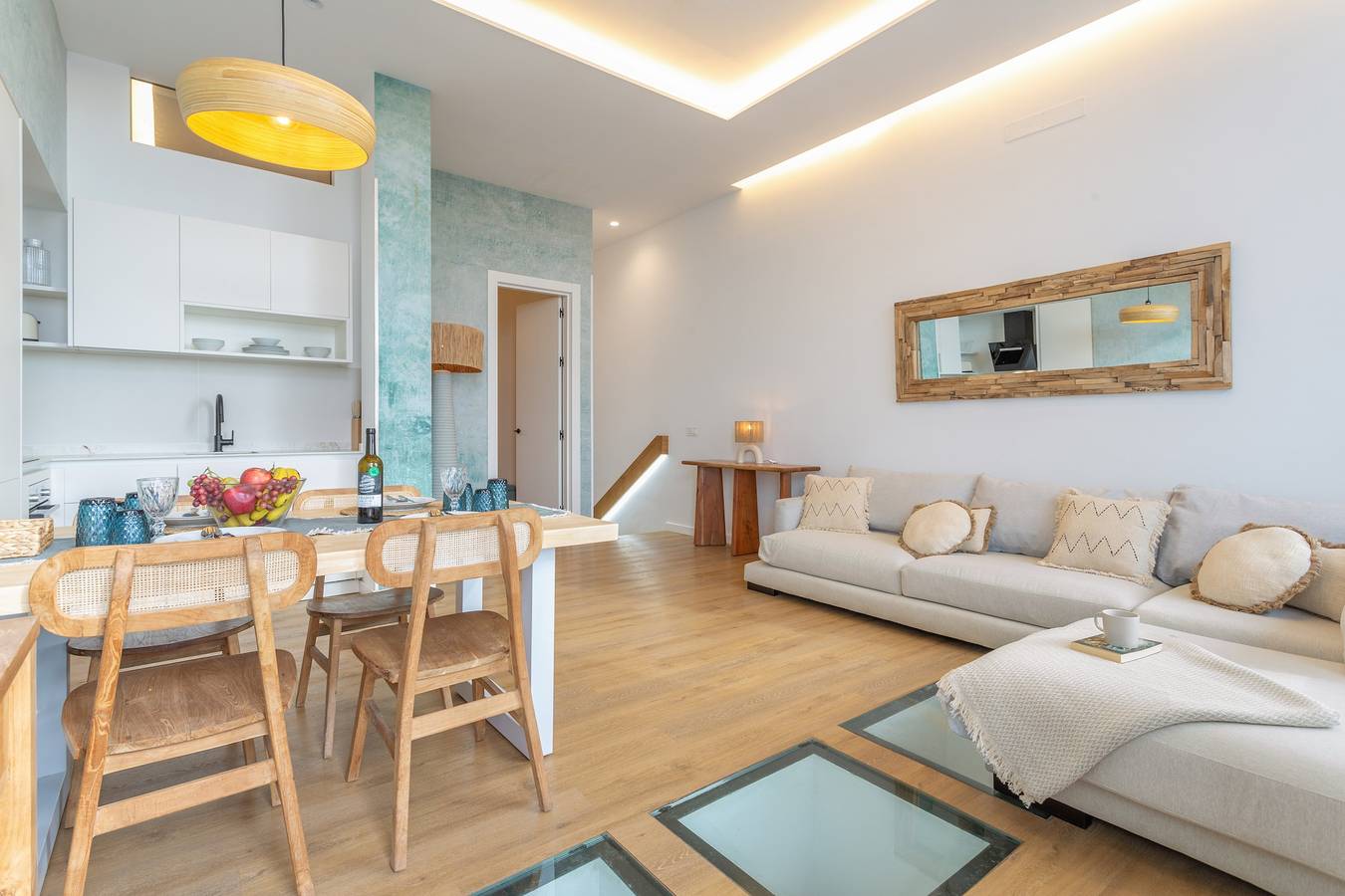 Apartamento entero, Apartamento Vacacional 'Maar Suites Cotillo 2 - Frente al Mar' con Vistas al Mar, Terraza Privada y Wi-Fi in El Cotillo, La Oliva