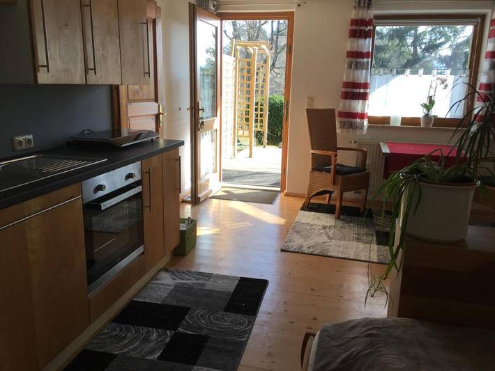 Ferienwohnung für 3 Personen, mit Terrasse und Garten sowie Ausblick am Simssee - 3