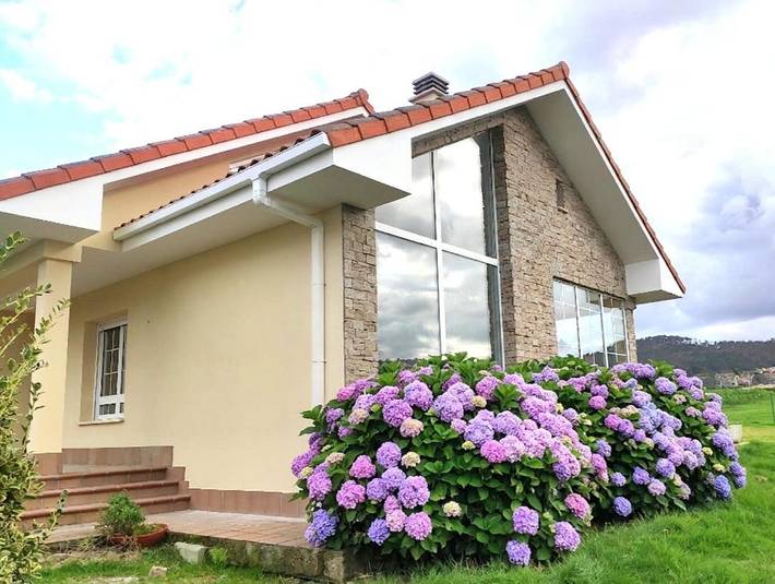Casa rural para 7 personas, con jardín y vistas en Cudillero