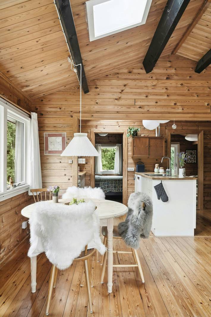 Ferieudlejning for 4 personer, med Terrasse i Lyngså