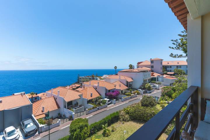 Apartamento de férias para 2 pessoas, com terraço e vista para o mar em Madeira