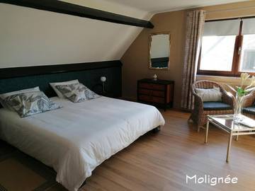 Chambre d’hôte pour 2 personnes, avec jardin à Anhée