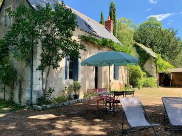 Gîte pour 4 personnes, avec terrasse à Saint-Cyr-sur-Loire