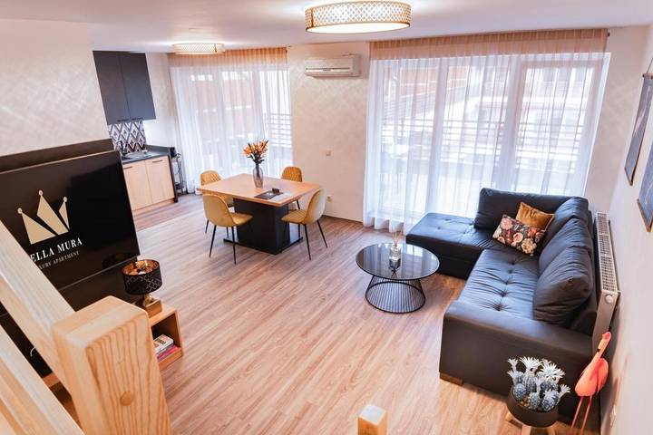 Ferienwohnung für 4 Personen, mit Ausblick und Terrasse