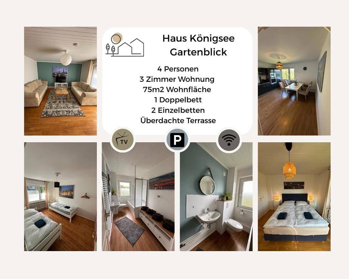 Ganze Wohnung, Haus Königsee "Gartenblick" in Bad Oldesloe, Kreis Stormarn