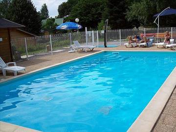 Mobil home pour 4 personnes, avec bassin pour enfant dans Vallée d'Ossau