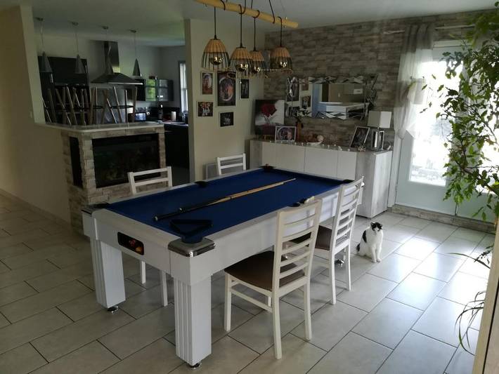 Location de vacances pour 6 personnes, avec jacuzzi ainsi que piscine et jardin dans Saint-Sernin-du-Bois - 3
