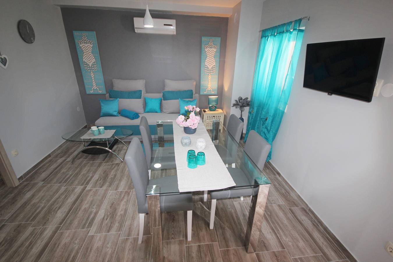 Ganze Wohnung, Erdgeschosswohnung Rustica mit 2 Schlafzimmern in Ljubač (Dalmatien), Zadar