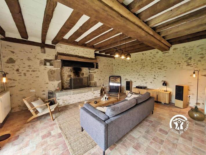 Location de vacances pour 6 personnes, avec terrasse et jardin à Gesvres - 3