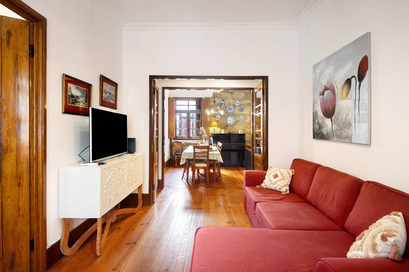 Ferienhaus 'Dellarose Silver' mit privater Terrasse, Wlan und Klimaanlage in Massarelos, Porto