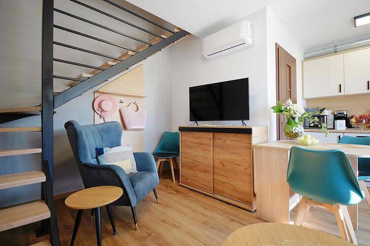 Ferienhäuser mit Terrassen, Mielenko in Mielenko, Powiat Koszaliński