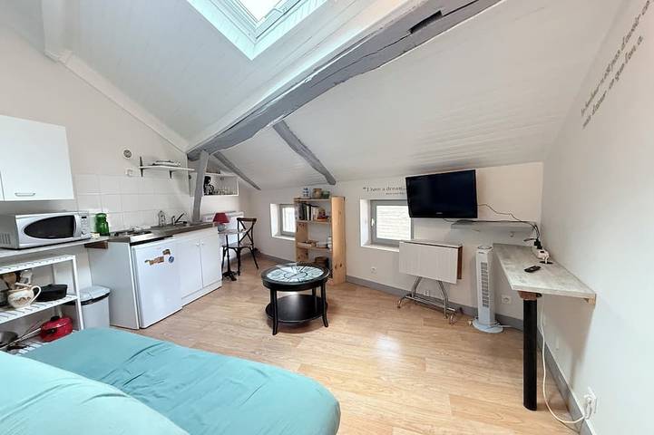 Apartamento entero, Fully furnished and equipped studio apartment, right in the town center in Limoges, Región de Limoges