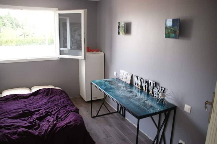 Summer rental beautiful house for 8 people with jacuzzi 25 minutes from Canet in Thuir, Mediterranean Coast (France)