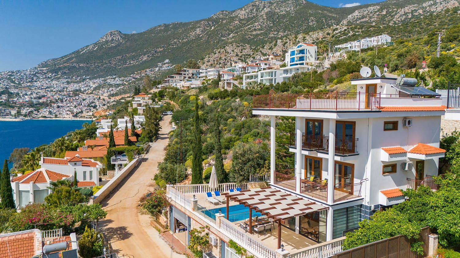 Villa Kuluhana in Kaş, Provinz Antalya