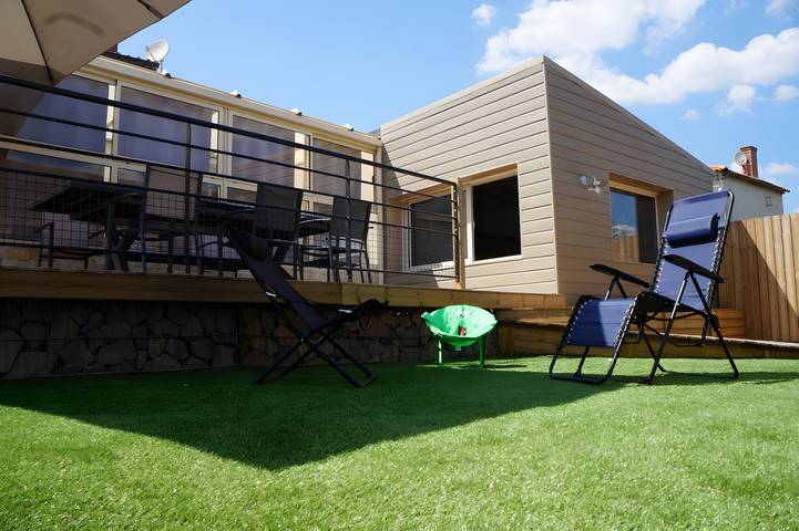 Maison de vacances pour 12 personnes, avec jacuzzi et jardin en Vendée