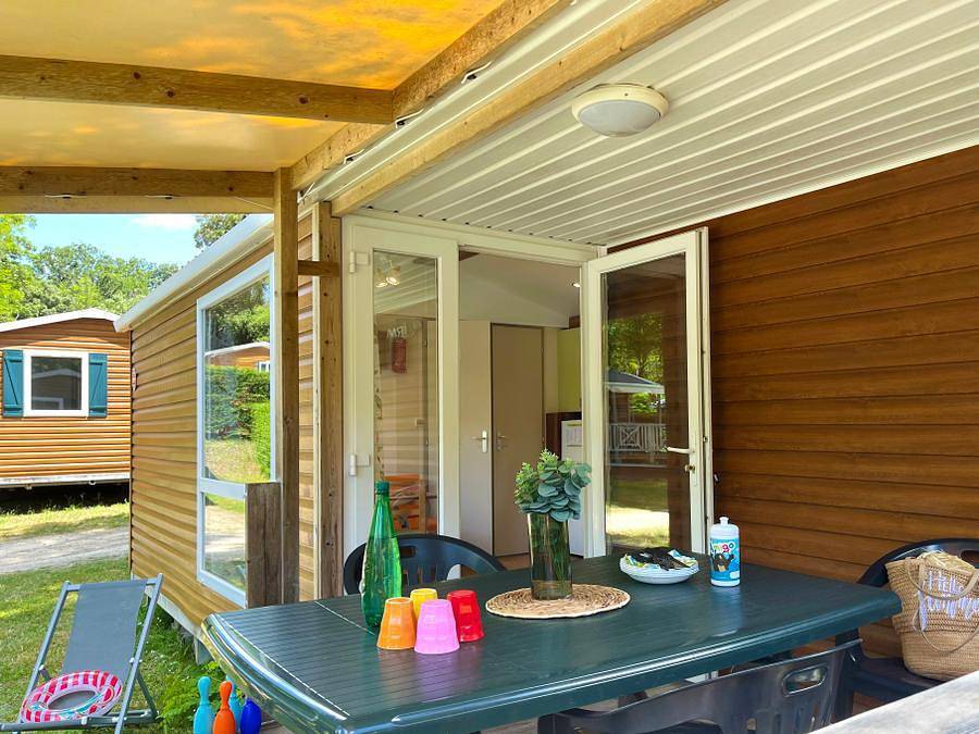 Camping La Corniche - Mobilhome 6 personnes - Loggia Éco 4/6 personnes in Plozévet, Côte de Cornouaille