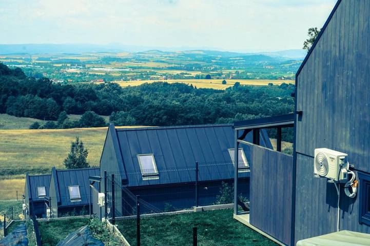 Domek letniskowy dla 8 osób, z widok i ogród, Dla rodziny na Dolny Śląsk