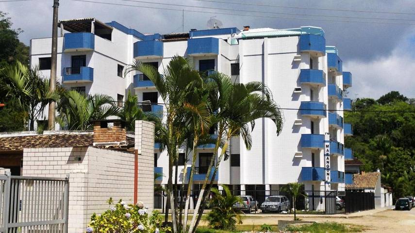 Casas e apartamentos de temporada para 10 pessoas, com balcão e vista e ainda sauna and piscina em Praia Grande Ubatuba