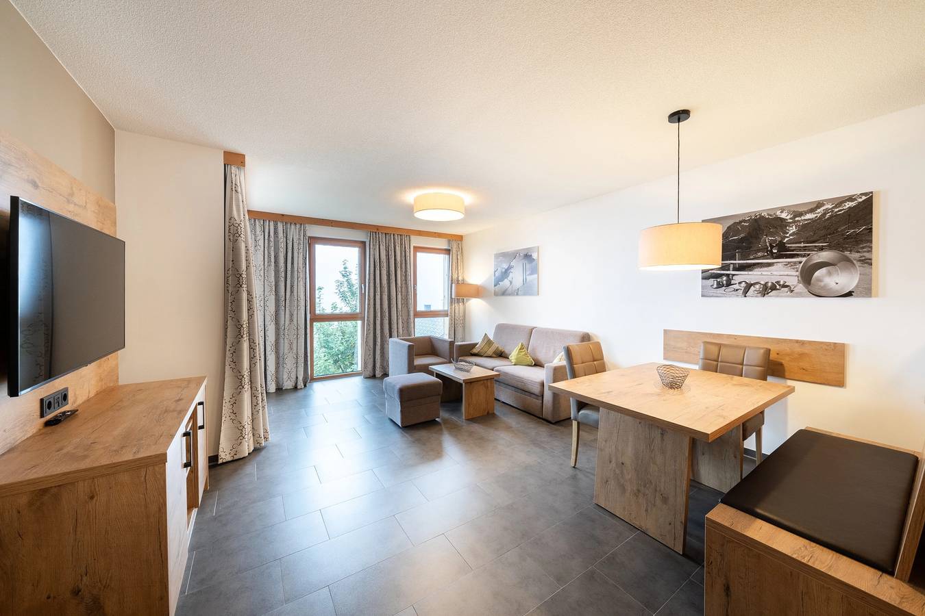 Bungalow für 4 Personen mit Balkon/Terrasse in Rätikon Gebirgsgruppe, Bürserberg