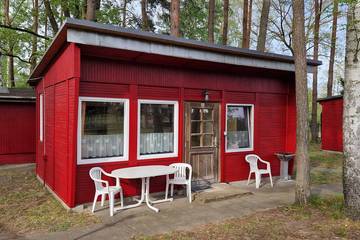 Bungalow für 3 Personen, mit Garten in Himmelpfort