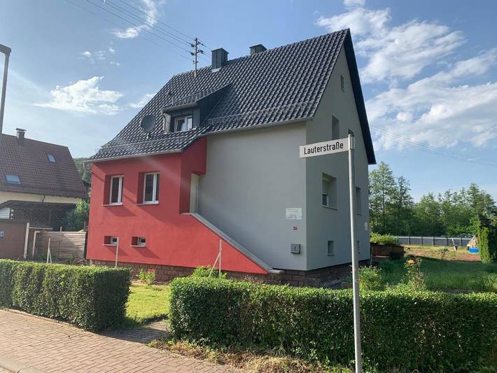 Ferienwohnung für 2 Personen, mit Terrasse und Garten sowie Sauna in Bruchweiler-Bärenbach