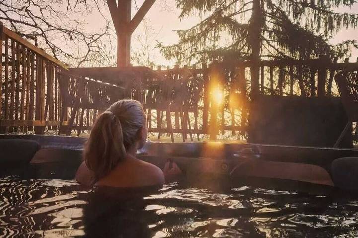 Chalet pour 6 personnes, avec Jacuzzi