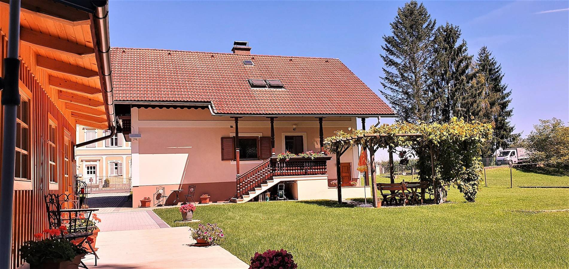 Ferienwohnung Erdgeschoss - Haus an der Mur in Südoststeiermark, Steirerland