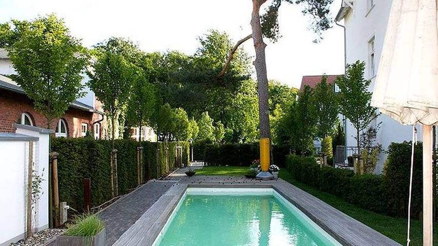 Ferienhaus für 6 Personen, mit Balkon und Sauna sowie Garten und Pool in Binz - 3