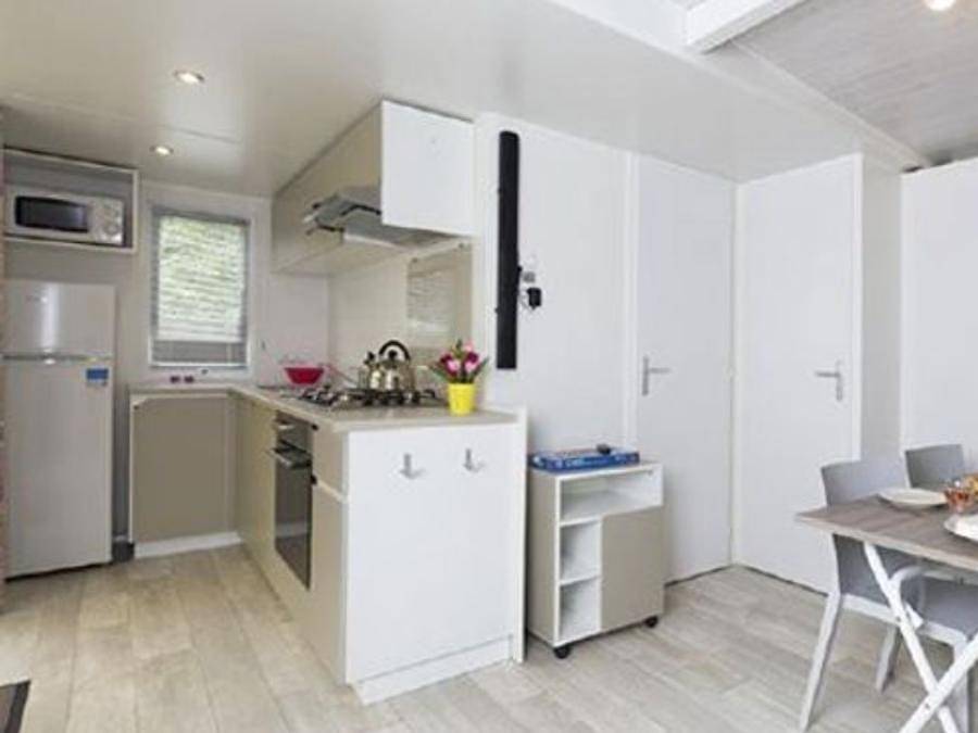 Hu Park Albatros Village - Mobilheim 6 personen - Comfort | 3 Zi. | 6 Pers. | Erhöhte Terrasse | Clim. in San Vincenzo, Etruskische Küste