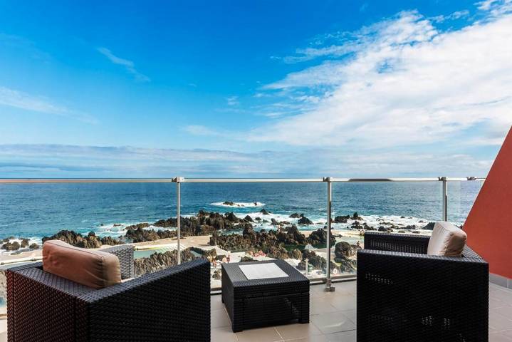 Hôtel pour 2 personnes, avec vue et sauna ainsi que jardin et bassin pour enfant, animaux acceptés à Porto Moniz - 4