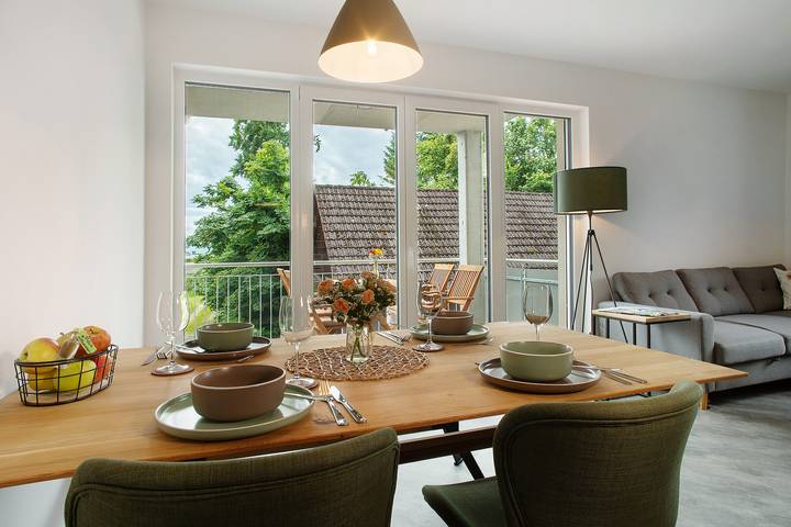 Ferienwohnung für 5 Personen, mit Seeblick und Garten in Friedrichshafen - 3