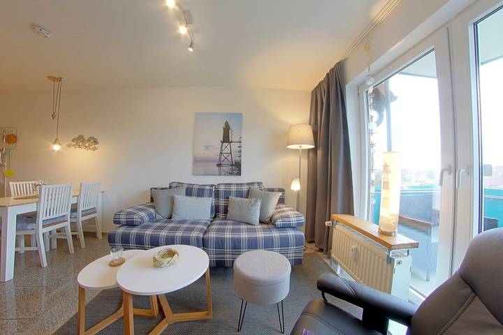 Ferienwohnung für 2 Personen, mit Balkon in Dorum