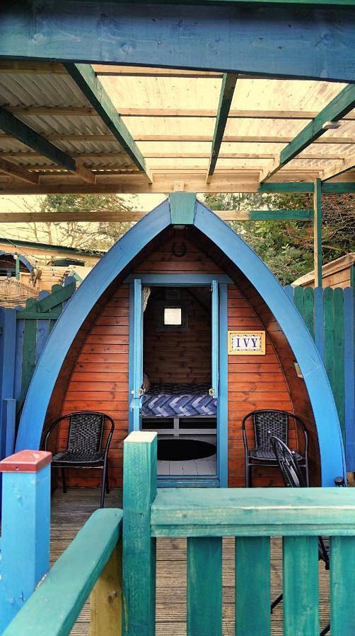 Glamping for 2 people, with Terrace and Garden as well as View in County Wicklow