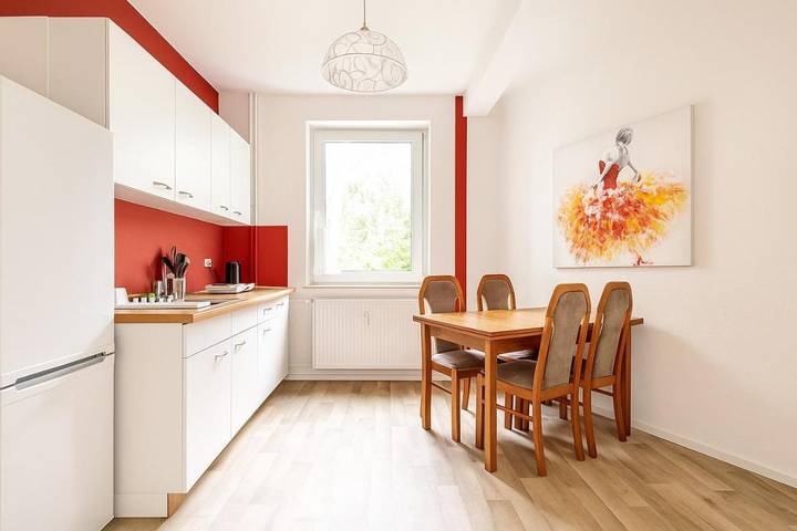 Ferienwohnung für 4 Personen, mit Ausblick in Barmbek Hamburg - 3