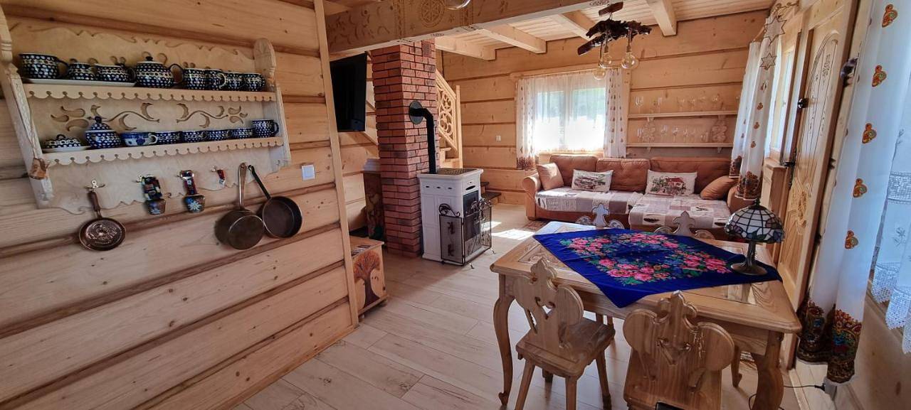 Góralski Dom z pięknymi widokami na góry in Sosnówka, Sudety (Polska)