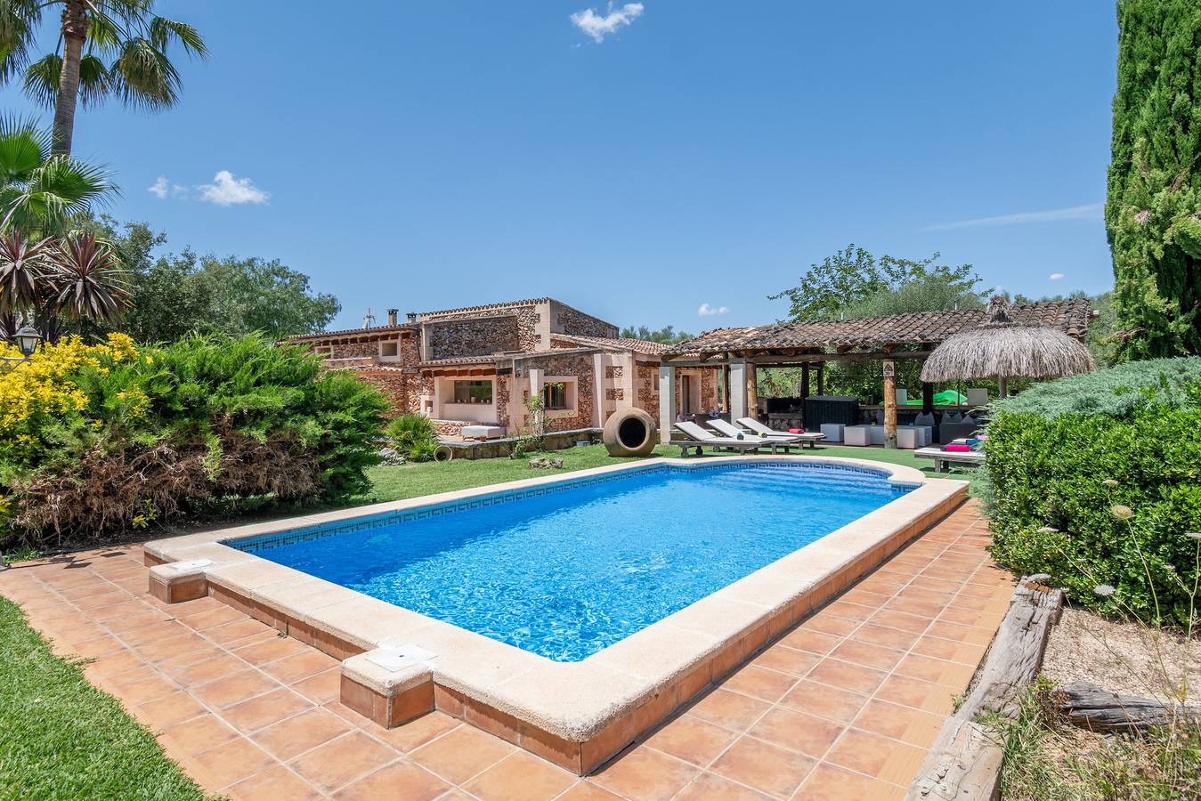 Cas Mostatxet – Geräumiges Ferienhaus mit Pool in Sencelles, Mallorca in Sencelles, Mallorca Inselmitte