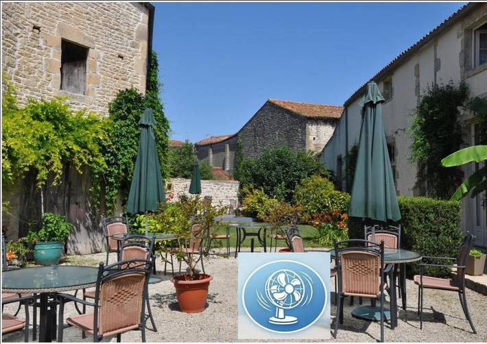 Hôtel pour 2 personnes, avec Terrasse ainsi que Jardin et Vue