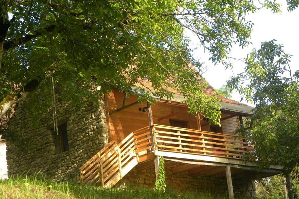 Double Room with Private Bathroom in Azerat, Périgord Noir