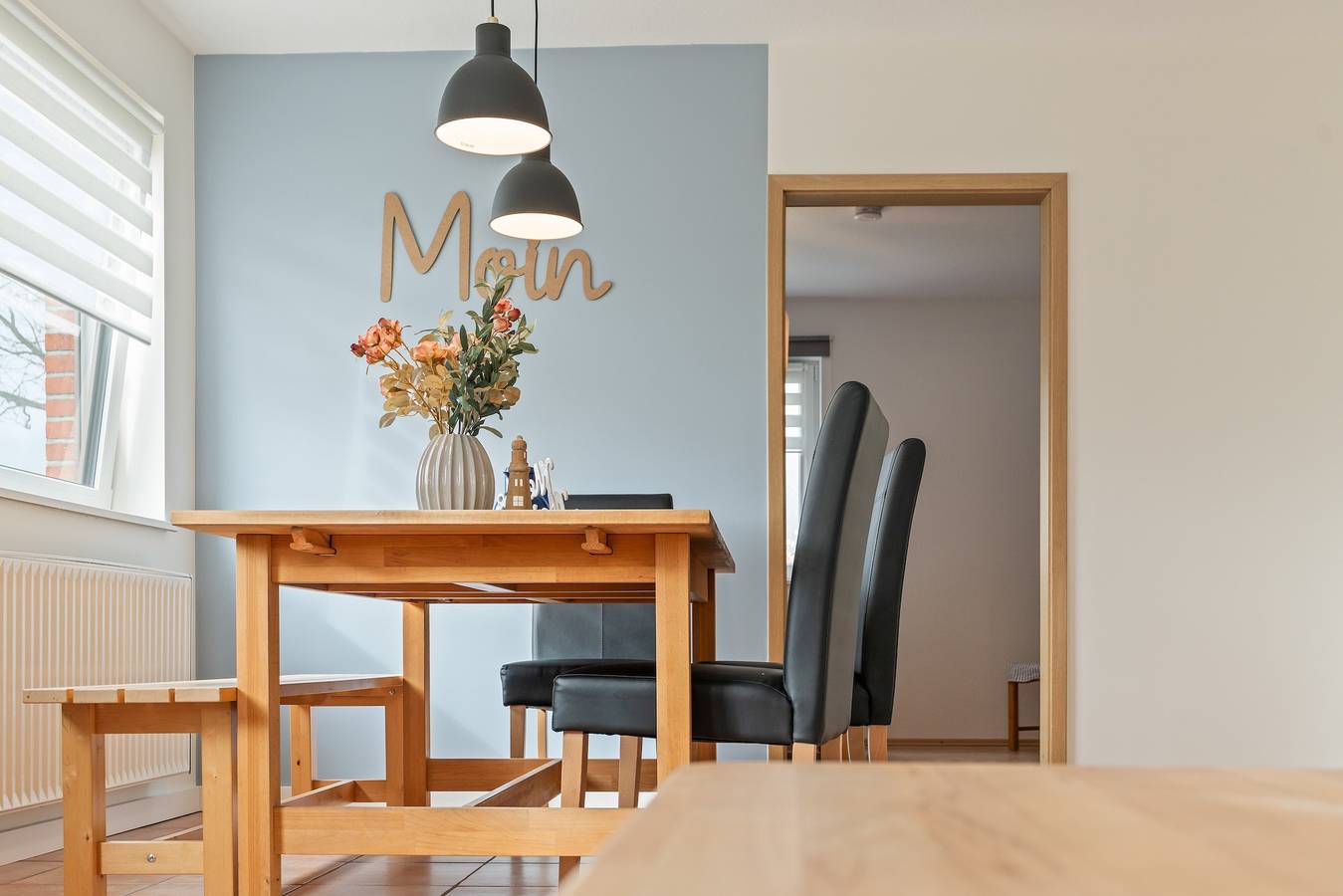 Ganze Wohnung, Ferienwohnung 'Ankerplatz' mit Privatterrasse, Gemeinschaftsgarten und Wlan in Badestrand Dollerupholz, Westerholz